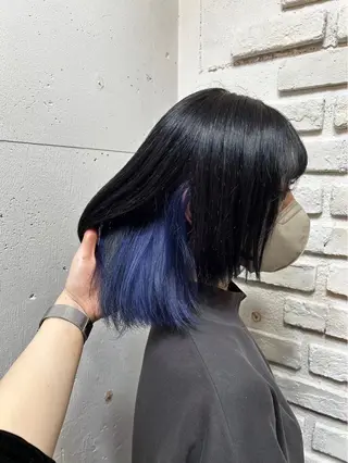 ミディアム 金子 明日香のヘアスタイル