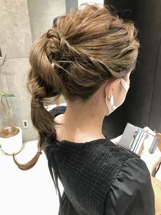 ミディアム 🌈外国風ハイライト こうたろうのヘアスタイル