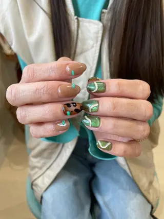 ネイル 久田 悠佳のネイルデザイン