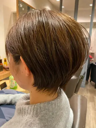 ショート Agu  hair rupia 金沢店所属・金沢美容室/ 艶髪/夜営業/JINのヘアスタイル
