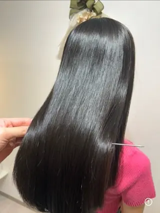 ロング 🌕酸性縮毛矯正 高野竜🌕のヘアスタイル