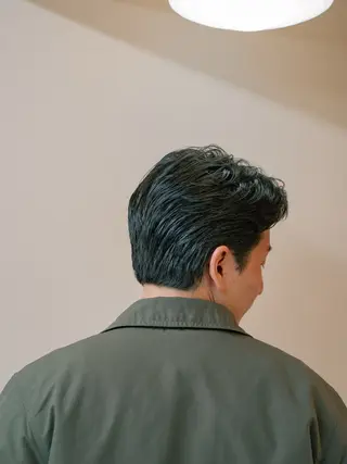 ショート カラー パーマ メンズ 🔗メンズサロン🔗 Kieのヘアスタイル