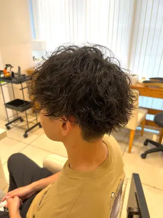 パーマ メンズ 💫副店長💫 篠崎 はやとのヘアスタイル