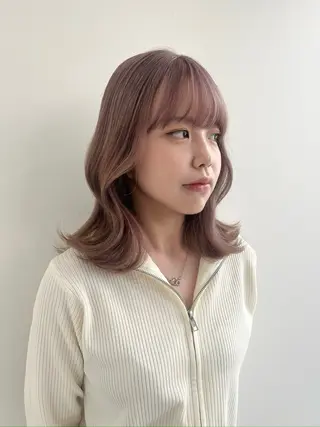 ショート 透明感カラー🍃 レイヤースタイル✨葵のヘアスタイル