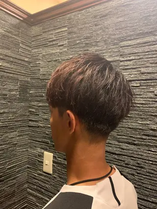 ショート ヒロ銀座 バーバーショップ神楽坂所属・ひらお あおとのヘアスタイル