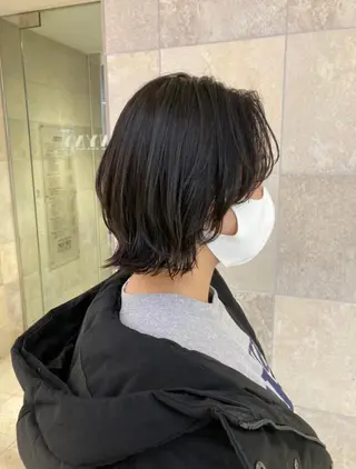 ショート カラー 田中 あかねのヘアスタイル