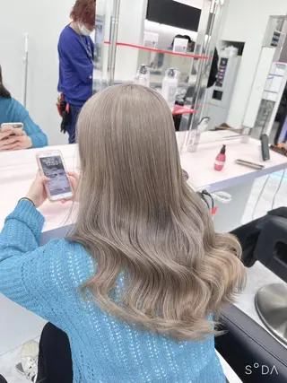 カラー 🫧韓国風透明感 ヘア🫧towaのヘアスタイル