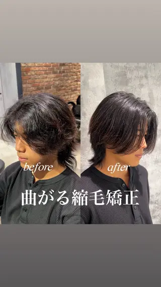 ショート メンズパーマ/縮毛 超特化/tomokiのヘアスタイル