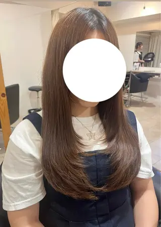 ロング 骨格/顔型/パーソナ ルカラー診断/中野のヘアスタイル