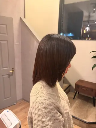 ミディアム CAROS　atelier所属・安倍 辰哉のヘアスタイル