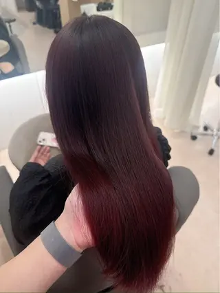 ロング カラー 💐花屋併設💐 宮園　雛羽のヘアスタイル