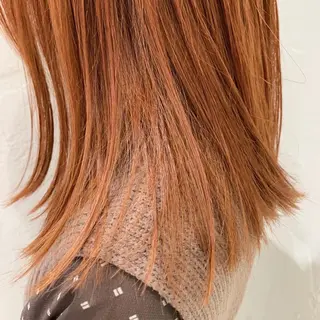 ロング カラー ヘアアレンジ 🫧透明感カラー/ ボブ/小笠原汐海🪽のヘアスタイル