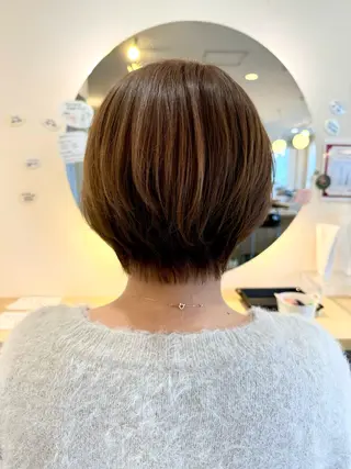 ショート 中川 真帆のヘアスタイル