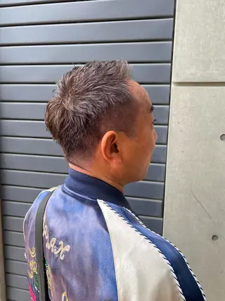 メンズ IKU ミニボブ名古屋のヘアスタイル