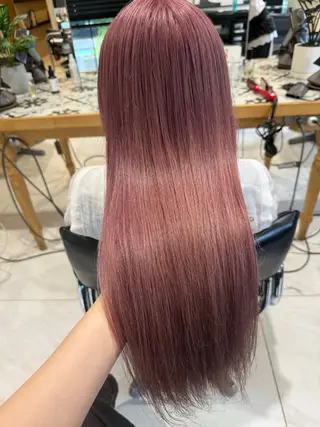 ロング カラー matsuri /レイヤーカット𝜗のヘアスタイル