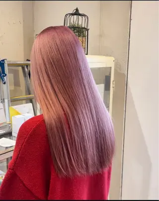 ロング カラー さとう ちほみ🐼のヘアスタイル