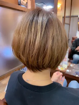 ショート 鳥羽 正治のヘアスタイル