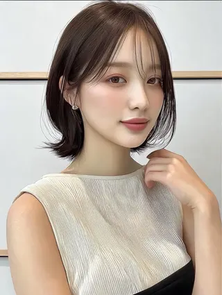 ミディアム 林 佑輔のヘアスタイル
