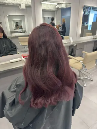 ロング ハイトーン/名古屋 Hinakiのヘアスタイル