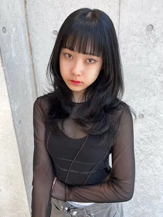 セミロング yuuna/ ハッシュカット🎀のヘアスタイル