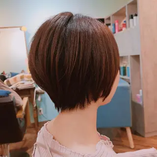 ショート スミダ モモコのヘアスタイル