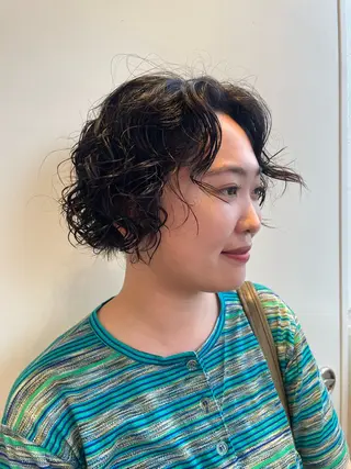 パーマ Toiro 横浜所属・🎀レイヤー/パーマ カラー/ai🎀のヘアスタイル