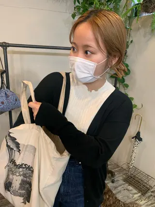 ショート カラー log所属・ボブ/顔まわりカット 💫大澤奈緒美のヘアスタイル