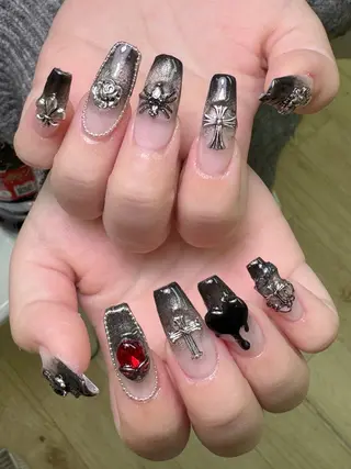 ネイル lucky nail 歌舞伎町のネイルデザイン