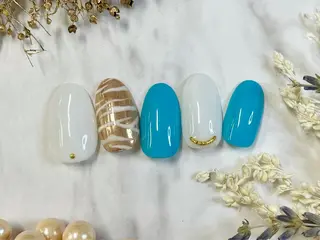 ネイル ネイルPetit Ribbonのネイルデザイン