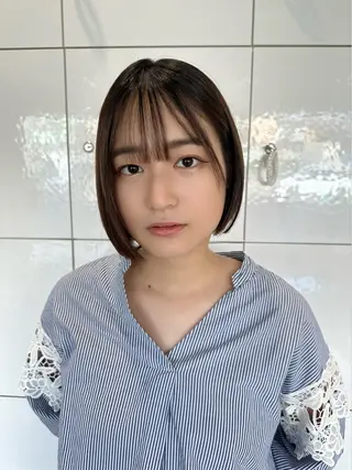 ショート 中嶋 夏美のヘアスタイル