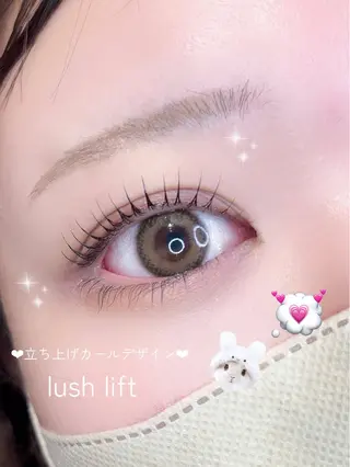 マツエク・マツパ GO TODAY シェアサロン 新宿Aura店所属・ᴇʏᴇ ʟɪsᴛ❤︎ ᴋᴀɴᴀのマツエク・マツパデザイン