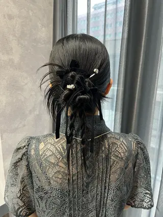 ヘアアレンジ 🇰🇷jisoo -ジス-🇰🇷のヘアスタイル