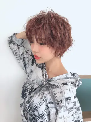 服部 真緒のヘアスタイル