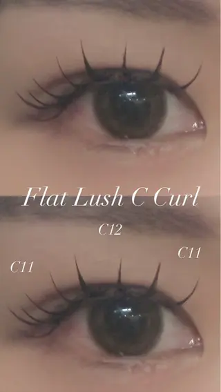 マツエク・マツパ Tripod所属・Tripod しおんのマツエク・マツパデザイン