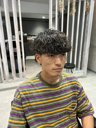 ショート パーマ特化美容師 佐藤壮流のヘアスタイル