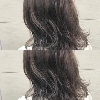 カラー ショート/ボブ/ 白髪ぼかし/しんやのヘアスタイル