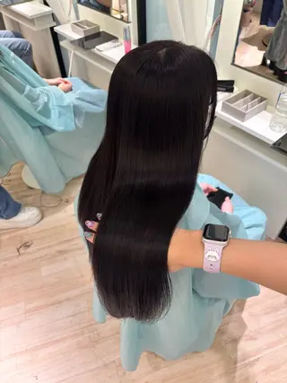 ロング カラー ParveMix 岡本えりかのヘアスタイル