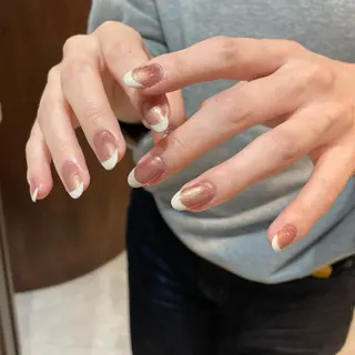 ネイル 𓂃toi. 儚げnuanceのネイルデザイン