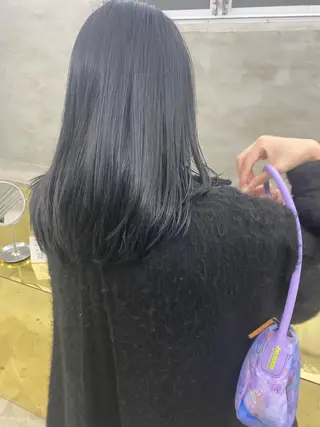 ミディアム カラー yiye 青山所属・無料カットモデル募集 🌱ひょうがのヘアスタイル