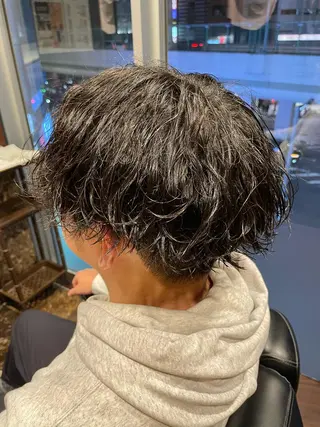 ミディアム パーマ ヒロ銀座 無料急募‼️小野のヘアスタイル