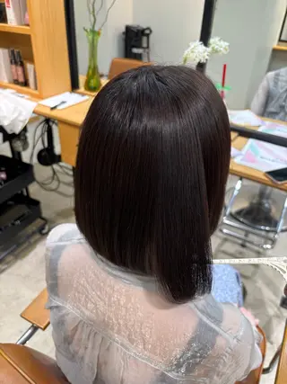 ショート カラー zina karin୨୧˙˳⋆のヘアスタイル