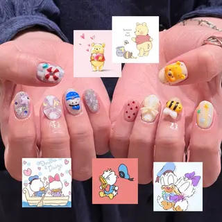 ネイル 🎀 Hiyubi._.nail 🫧所属・🎀フェイ フェイ🫧💗のネイルデザイン