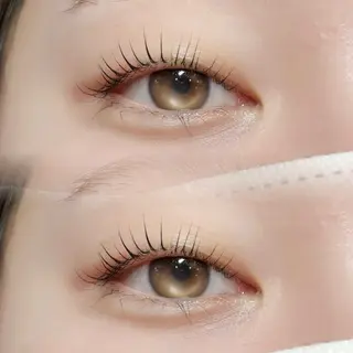 マツエク・マツパ meguru／マツパ ／マツエク／束感のマツエク・マツパデザイン