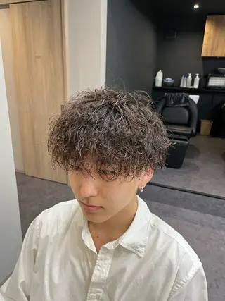 パーマ メンズ mare宇部高前店 /スタッフモデルのヘアスタイル