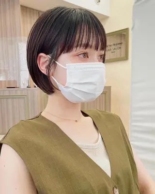 ショート カラー タキガミ ジョウジのヘアスタイル