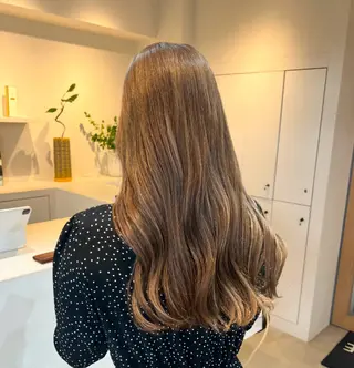 カラー 表参道/kozue/ 艶髪/髪質改善のヘアスタイル