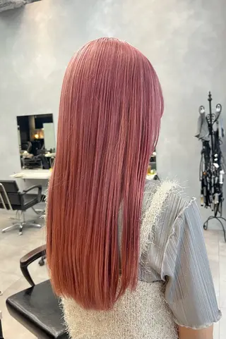 セミロング カラー 🦩レイヤー|透明感 カラー🦩makoのヘアスタイル