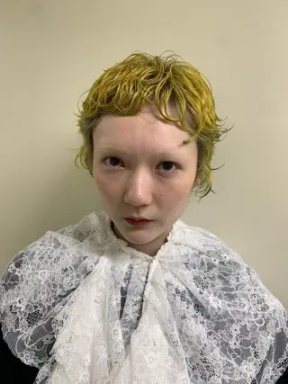 ショート カラー hair design rapt.所属・原田 穂真のヘアスタイル