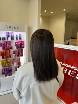 ロング カラー 太白区白髪ぼかし/ ボブカット/千葉達人のヘアスタイル