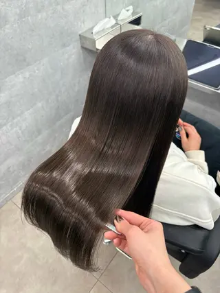 ロング カラー 髪質改善/韓国 ﾚｲﾔｰ/店長/原島のヘアスタイル